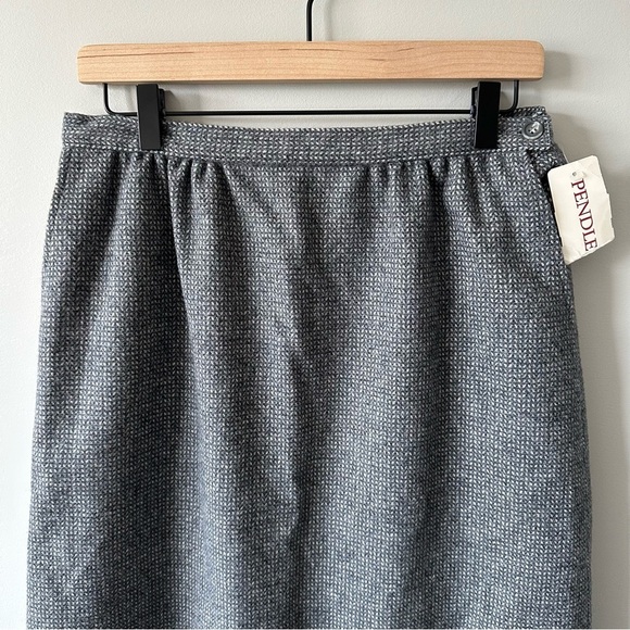Pendleton Vintage Deadstock NWT 100% Virgin Wool Lined Skirt Women’s Petite 14 - Picture 2 of 13
